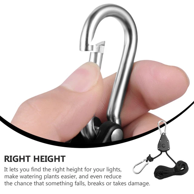 12 pcs Seil Clip Aufhänger Einstellbare Licht Kleiderbügel 12