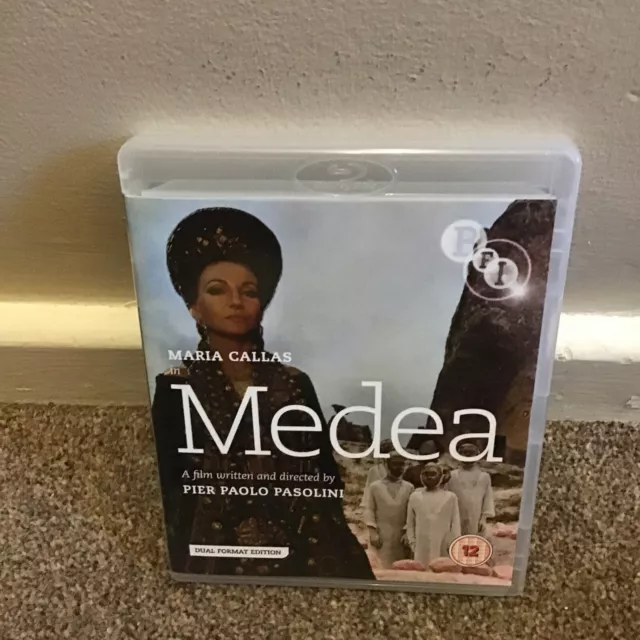 Medea Blu Ray - Dual Format Edition - With Booklet - Maria Callas -Pier Pasolini