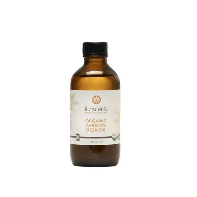 Aceite de karité africano orgánico Inesscents aromatic botanicals 4 oz aceite