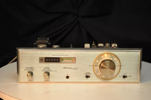 Scott L-110-B StereoMaster Tube Tuner for Parts or Repair