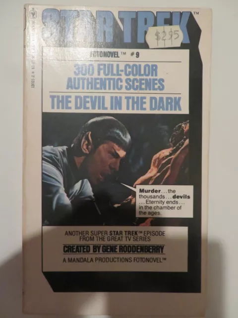 Star Trek Vintage ~ BOOK 9 ~ FOTONOVEL ~ 1978 ~ THE DEVIL IN THE DARK