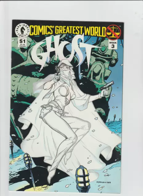 Comics Greatest World Ghost Vf/Nm 1St App Ghost Week 3 (1993, Dark Horse Comics)