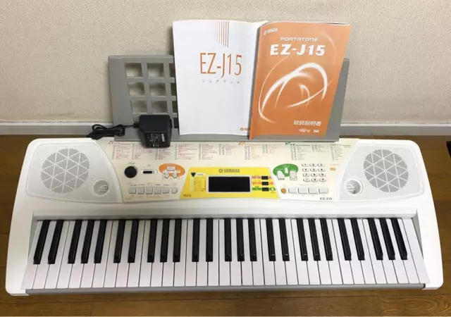 Teclado de piano electrónico Yamaha Ez-J15 Portatone