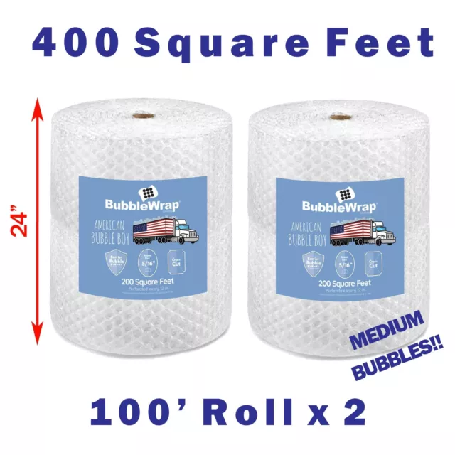 Extra Large Bubble Wrap Air Cushions Roll, Packaging, Removals, Moving,  Inflated