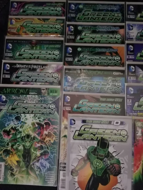 Green Lantern #0-18, 21-23 / 1ère apparition Simon Baz neuf 52 / HBO Show Keys  2