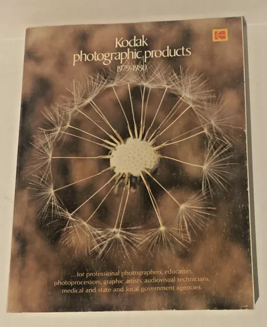 KODAK Photographic Products Catalog 1979-1980 Product Reference Book Guide 100yr