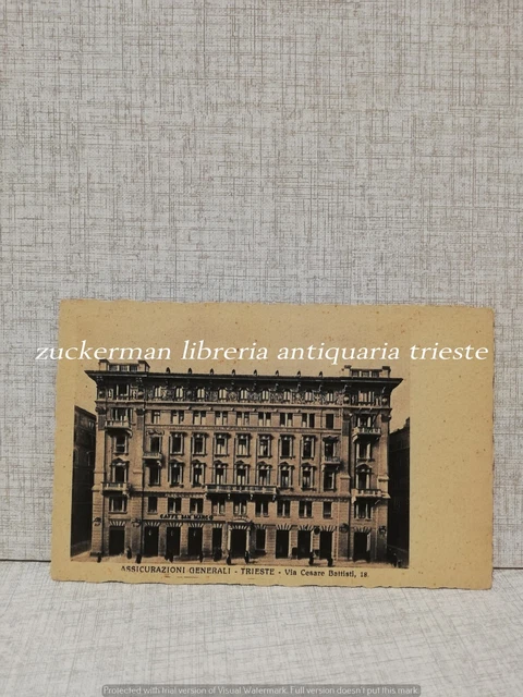 cartolina ASSICURAZIONI GENERALI TRIESTE
