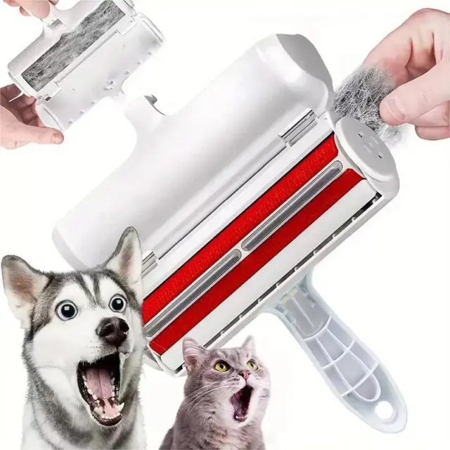 Chomchom Pet Hair Remover Reusable Cat and Dog Hair Remover for Furniture Couch
