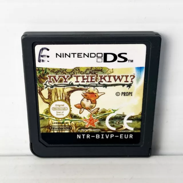 Ivy The Kiwi - Nintendo DS - Tested & Working - Free Postage