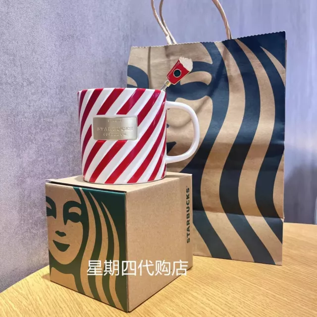 Starbucks Christmas Ceramic Cup Milk Coffee Mug 345ml Tea Collections Cup