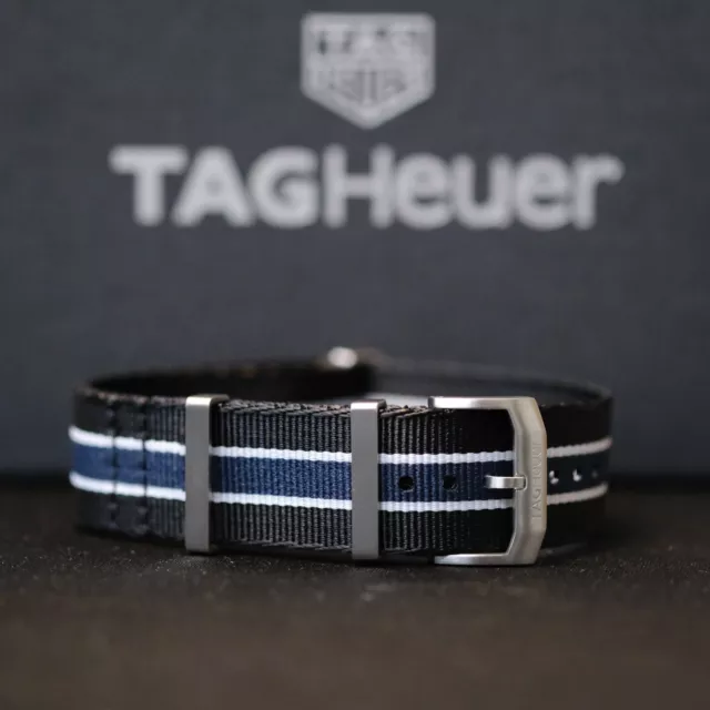 Genuine Tag Heuer Formula 1 Replacement 21mm Nato  Fabric  Strap FC8197