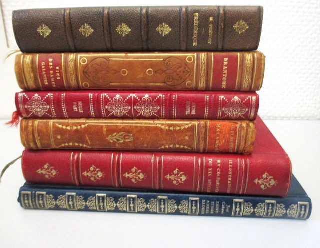 Lot De 6 Livres Décoratifs - Couverture Rigide, Pour Table Basse, Étagère, Décoration Maison Tendance