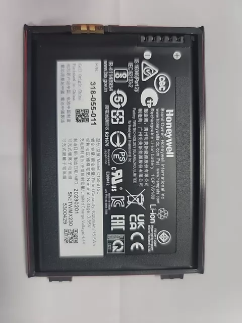 Original Battery For HONEYWELL 318-055-011, 318-055-067, CT50-BTSC, CT40, CT40XP