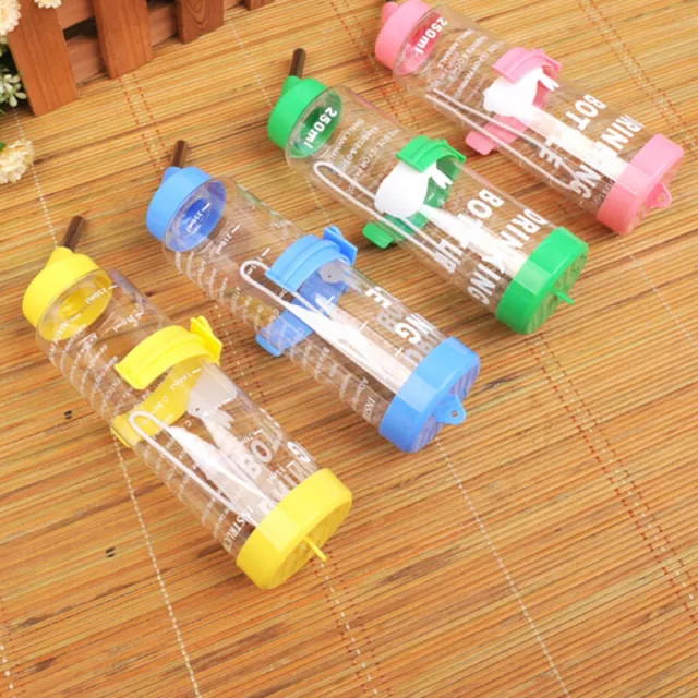 Plastic Hamster Drinker Water Bottle Pet Leak Dispenser Feeder Pet Drink-wf_wf