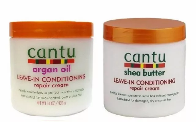 Cantu Shea Butter & Argan Oil Leave-In Conditioner Repair Cream