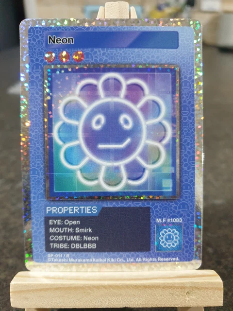 [RARE] NEON - Takashi Murakami Trading Card English First Edition $115. ...
