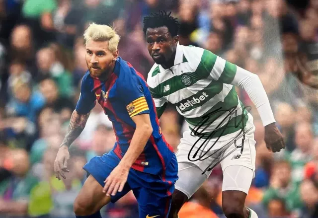 Efe Ambrose Signed Celtic Print A3 16x12 with COA