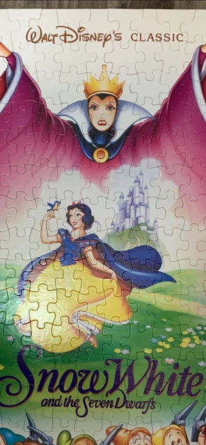PUZZLE SNOW WHITE and the Seven Dwarfs, Movie Poster 1986, 200 Pieces ...