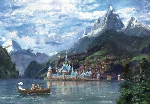 1000 Piece Jigsaw Puzzle Frozen Arendelle (51x73.5cm)