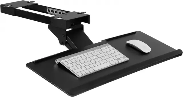 Mount-It! Under Desk Computer Keyboard and Mouse Tray, Ergonomic Keyboard...