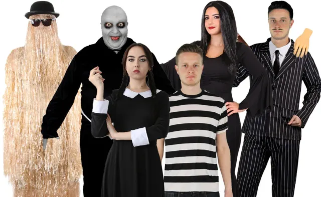 Halloween Gothic Family Fancy Dress Costumes Choose Style Film Movie Character