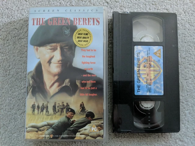 Green Berets [UK-Import] [VHS] – Kriegsfilm-Klassiker Mit John Wayne