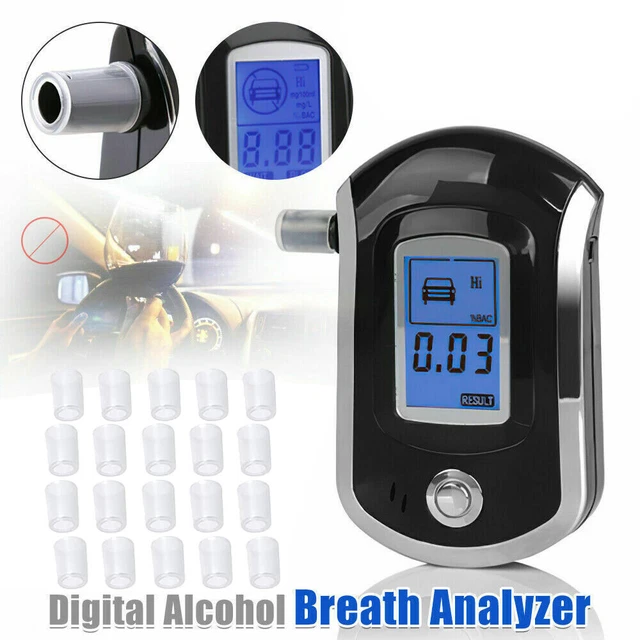 Probador de alcohol probador de miles medidor de alcohol respiratorio profesional probador de alcohol digital