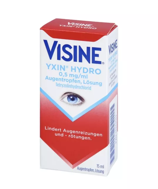 VISINE Yxin Hydro Augentropfen bei nicht-infektiösen A, 15 ml Lösung PZN16942069