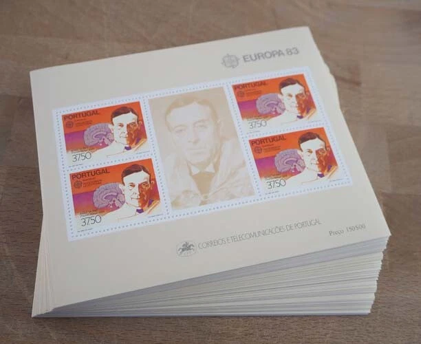 1983 Portugal; 100 Blocks Moniz, Bl. 40, postfrisch/MNH, ME 1100,-