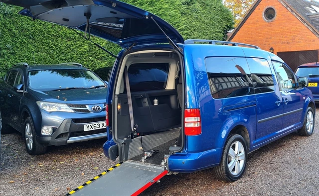 2016 Vw Caddy Maxi Life Tdi Dsg Automatic Wheelchair Accessible Vehicle