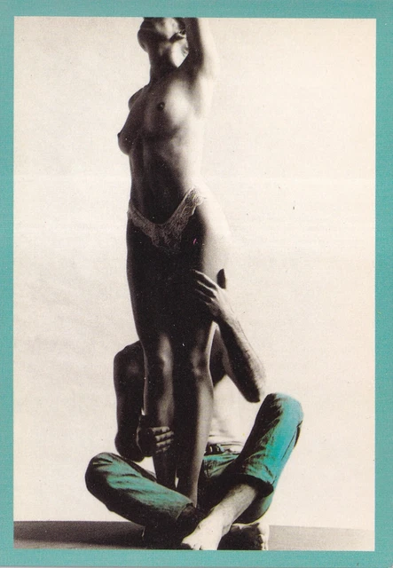 Postcard 10x15cm naked woman sexy erotic MARCOMBE 2
