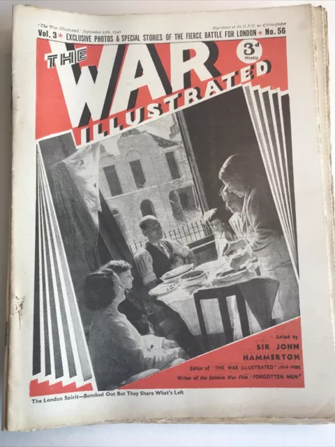 The War Illustrated Vol. 3 Year 1940 x 27 Magazines