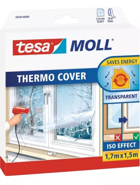 Thermo Cover , Cubierta Transparente para el Aislamiento Térmico de Ventanas...