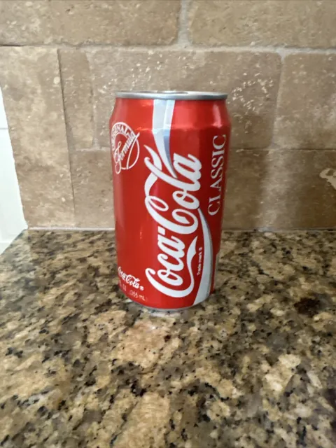 Rare 1985 Unopened Coca Cola Can USS Abraham Lincoln Norfolk Navy Base
