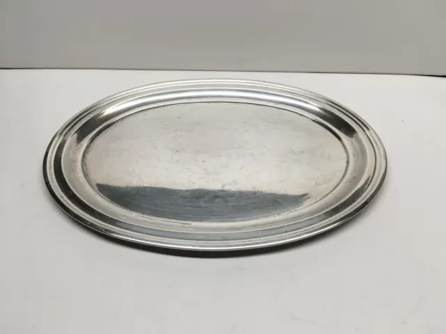 Vintage International Sterling Silver W10 Oval Tray 10” 225g