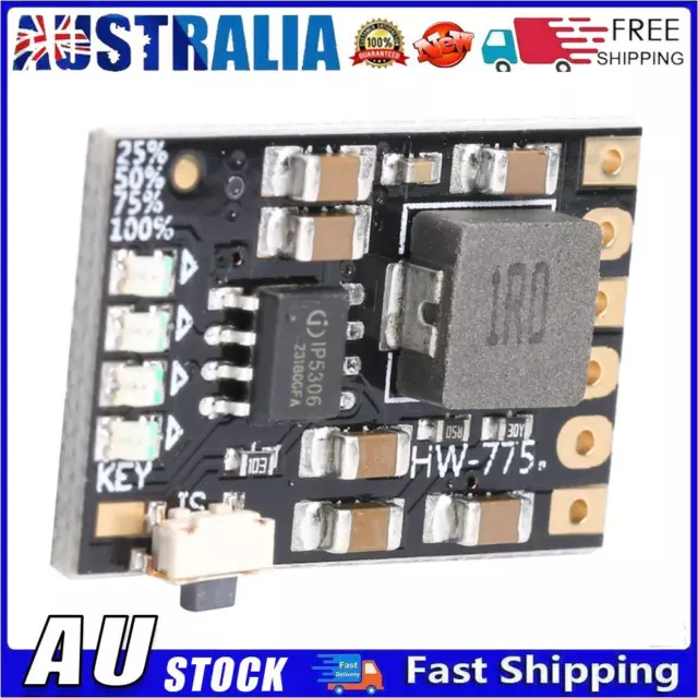 2A 5V Charge Discharge Integrated 3.7/4.2V Li-ion Battery Boost Power Board