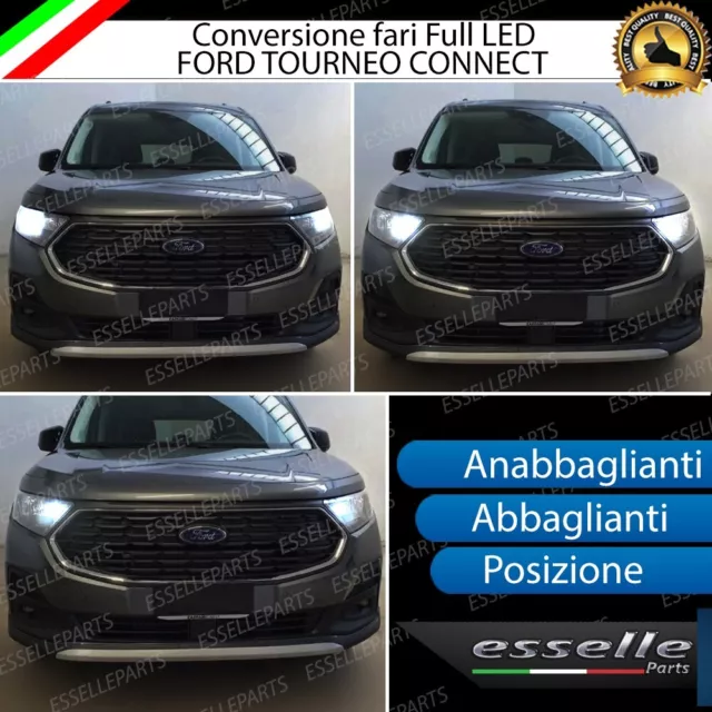 Conversione Fari Full Led Ford Tourneo Connect 6000K Xenon Led Canbus Bianco