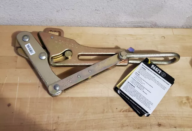 Brand New Klein Tools 1656-50H Chicago Grip For Bare Wire .7-.8 8000Lb Capacity