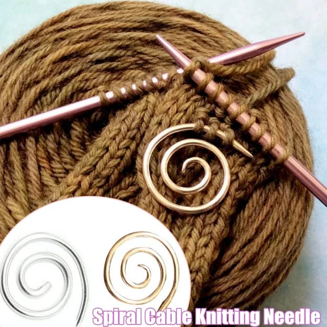 kabel Nadel Spiral kabel Strick nadel Zum Stricken von Bent Tapestry Nadeln