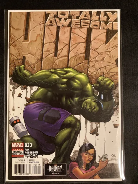 Totally Awesome Hulk #23 Homage Cover Marvel Comics