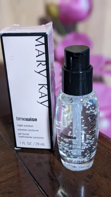 Mary Kay TimeWise Night Solution 1 fl. oz. New Boxed Gel Facial Mary Kay TimeWise Night Solution 1 fl. oz. New Boxed Gel Facial