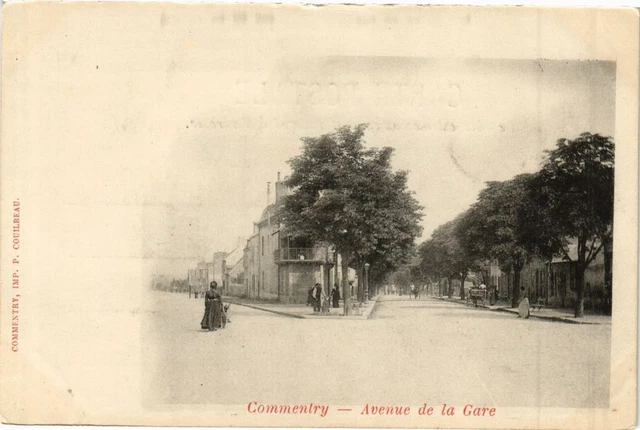 CPA COMMENTRY Avenue de la Gare (262208)