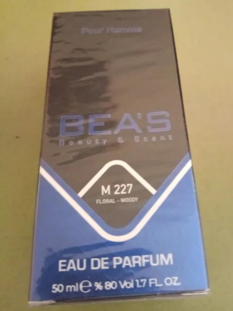 BEA`S - 50ml Eau de Parfum  M227 Men - Herren - Duft - Woody Floral - Neu