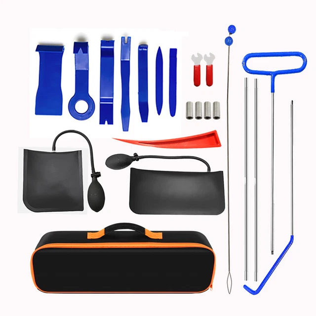 22 PCS EMERGENCY Auto Tool WindowCar Door Lock Out Universal Kits 58.80 PicClick AU