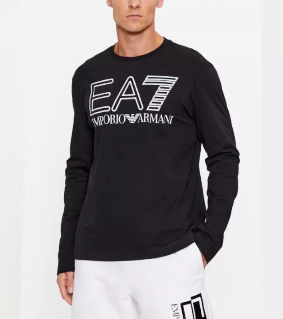 T-Shirt EA7 Emporio Armani Nera 6RPT04