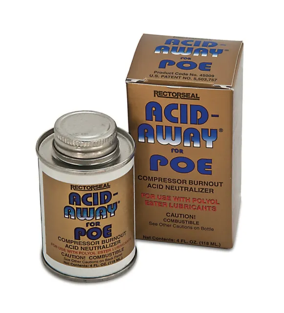 RectorSeal 45009 Acid Away POE Burnout Neutralizer- 4oz