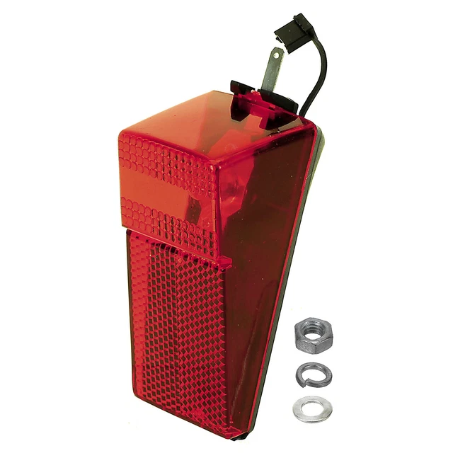 SUPPORT REFLECTEUR DYNAMO LUMIERE LAMPE FEU FIXATION ARRIERE VELO