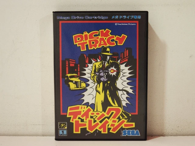 Dick Tracy - Sega Genesis (MegaDrive) - NTSC/US (Sans Notice