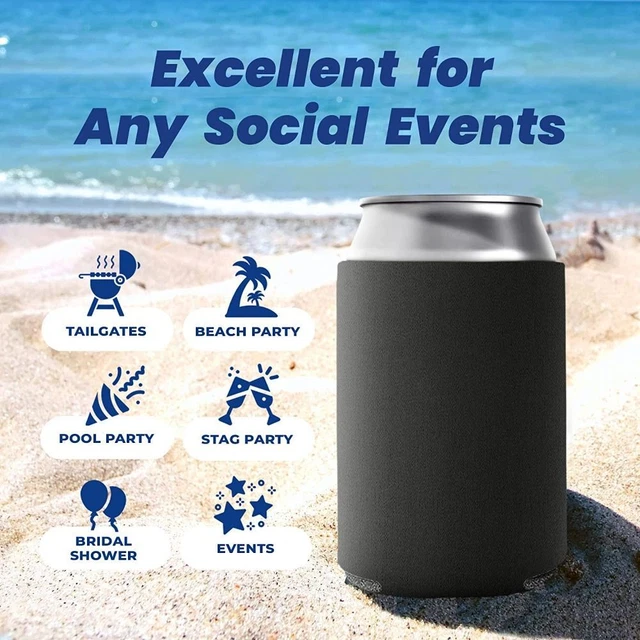 Camping neopreno bebida refrigerador soporte cerveza mangas taza cubierta lata cup cover