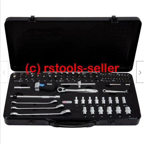 KS Tools 918.0707 1/4 3/8 1/2 3/4 CHROMEplus Verloop-adapterset, 7-dlg